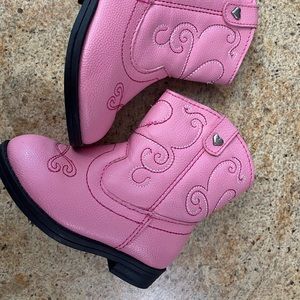 Cowgirl boots toddler size 4